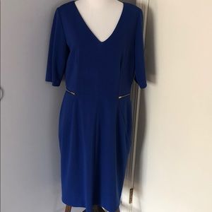 Gorgeous royal blue Tahari dress
#A